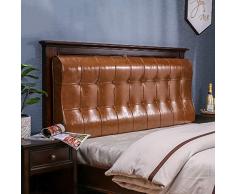 GDHSALE Cuscino da Comodino con testiera Cuscino Schienale Letto Cuscino di Lettura Supporto Lombare Grande Cuscino in Pelle Staccabile, 12 Taglie Disponibili (Color : B, Size : 170 * 66CM)