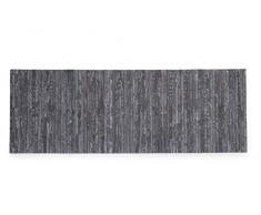 CosìCasa Tappeto Cucina Bamboo Antiscivolo [50X75] | Passatoia Cucina Legno con Effetto Lavato | Tappeto Runner Lungo Colorato [50X75, Grigio]