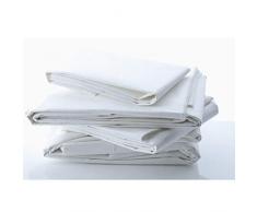 EVOLON federa per materasso Antiacaro Anallergico rivestimento acari a tenuta stagna, Microfibra, bianco, 60 x 80 cm