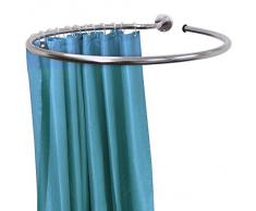 LOOP - Anello per appendere la tenda da doccia in acciaio inox circolare e anelli per tende