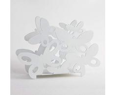 Porta tovaglioli Farfalla Bianco Neve Arti & Mestieri