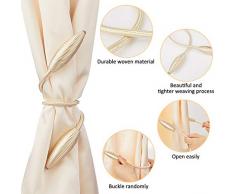 BESLIME Fibbia in Tieback per Tende Fibbia in Tieback per Fermatenda Tende Holdback Creativo Classico Europeo Finestra Fibbia 4pcs