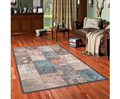 Pergamon Finesse - Tappeto di Design Vintage - Barocco Patchwork Multicolore - 6 Dimensioni