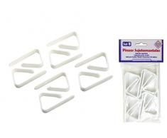 FERMATOVAGLIE 2 SET DA 8 PZ.PLASTICA