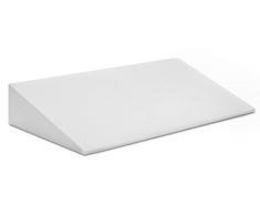 sleepling 196631 - Cuscino per materasso a cuneo, rialzo per letto, prodotto in EU, 45 x 100 x 15 cm, bianco