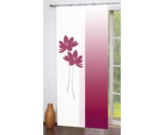 Home fashion Madrid 86508-731 - Tenda a pannello con stampa digitale altro modello 300 x 60 cm lilla