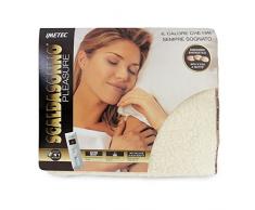 Imetec 6406 Scaldasonno, Peluche, Crema, Matrimoniale, 150x160x1 cm