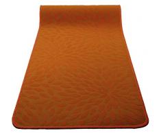 CASA TESSILE Tappeto Cucina passatoia Antiscivolo Largo 50 cm. Ariel - Arancio, 340 cm.