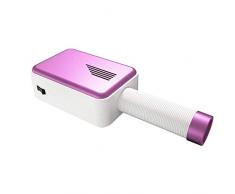 ILV Ventilatore Elettrico Portatile Girevole Riscaldatore da Letto Scaldaletto Acari Killer One Multiuso per la casa (Color : Multiple Colors Available) (Color : Rose Red)