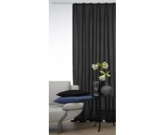 übergardine tenda decorativa # 256 tenda oscurante/Come embrasse o passanti tenda in diversi moderno a tinta unita colore, nero, Kräuselband / Universalband