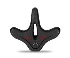 FackLOxc Comfort Cyclette Sedile Allargato Sella Impermeabile PU Cuoio Ciclismo Sedile Cuscino per Donne e Uomini Cyclette, cuscino di ricambio