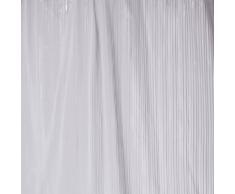 InterDesign Zia Tenda Doccia, Vinile, Trasparente, 180x180x0.25 cm
