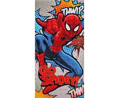 Disney, Telo da mare per bambini, motivo: Spiderman, 70 x 140 cm