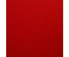 4 Cuscini Per Sedie Quadrati Con 2 Laccetti Antiscivolo Misto Cotone Color Rosso cm 40x40x3