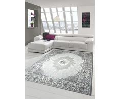Designer e tappeto moderno tappeto soggiorno oriente in grigio beige crema Größe 200 x 290 cm