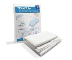 Traverse Impermeabili Lavabili - Varie Misure - Traversine Neonati Fasciatoio - Traverse Letto Anziani Traversa Impermeabile Matrimoniale Cerata Letto Traversine Cane Certificate OEKO-TEX® (200x240)