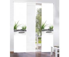 Home fashion Barcelona Tenda a Pannello, Poliestere, Verde, 245 x 60 cm