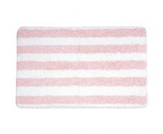 MSV Tappeto da Bagno, Tessuto, Rosa, 80Â x 50Â x 3Â cm, 80Â Pezzi