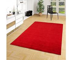 Ella - Tappeto Naturale Indo Gabbeh - Rosso - 7 Dimensioni