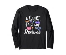 Ho trapunta passato la mia buonanotte divertente uncinetto lavoro a maglia amante Maglia a Manica