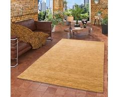 Ella - Tappeto Naturale Indo Gabbeh - Beige - 7 Dimensioni