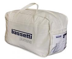 Bassetti 100% Piumino Invernale PIUMONE 100% Piumino Plus D Oca Bianca Vergine Letto Matrimoniale 2 Due PIAZZE CM 250 x 200