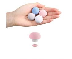 8 PZ Fungo Duvet Fissare Clip Lenzuolo Quilt Clip Antiscivolo Clip Coperta Clip di Vestiti pioli Covers Fastener Clip Holder copriletto Titolare Carino Quilt Holder Letto Duvet Decor (Grigio)