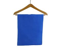 CASA TESSILE Telo Bagno Mare Microfibra Tinta Unita cm 95x175 Asciugamani Mare Microfibra, Telo Mare Sottile, Telo Microfibra - Blu Mare