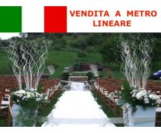 OLIVO.Shop | Tappeto passatoia Blu Nuziale Natalizio per Matrimonio Cerimonia Evento Negozi (1 mt x 15 mt)