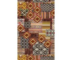 vilber Bohemian Kilim 2494 Tappeto, vinile, Multicolore, 75 x 120 x 0.2 cm