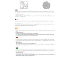 Salva poltrona reclinabile Mowin dimensione 1 posto (55 Cm.), Colore 07 (Vari colori disponibili)
