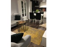 Tappeto VINTAGE rosette giallo 160x230 cm