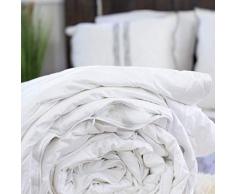 Silk Bedding Direct. Piumone Lusso Fatto a Mano Imbottito in Seta Di Gelso a Lungo Filamento. Primavera/Autunno. Matrimoniale, 200cm x 200cm.