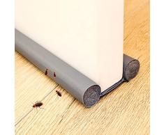 Faffooz Paraspifferi Sottoporta Paraspifferi Per Porte Striscia Di Tenuta Inferiore Della Porta Può Prevenire Efficacemente Vento, Polvere, Insetti e Isolamento Acustico
