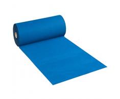 emmevi Passatoia Tappeto Blu al Metro H100 Cm Antiscivolo Moquette Entrata Negozio MOD.AGUGLIATO Blu