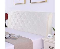 WWQQ Fodera per Testiera Letto Matrimoniale A Prova di Polvere 360 ​​° Completa Morbida E Confortevole Copertura per Testiera Letto Cotone Addensare Protezione Copri Testata Letto