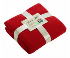 James & Nicholson, Coperta in Pile, 130 x 170 cm, Rosso (Burgundy), 130x170 cm