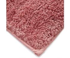 GÃ¶zze - Tappetino da Bagno in Microfibra, Poliestere, Rosa Antico, 50 x 70 cm