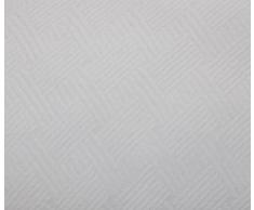 COPRIMATERASSO DUE 2 PIAZZE MATRIMONIALE ZUCCHI BASICS IN SPUGNA JERSEY JACQUARD CM 175 x 200