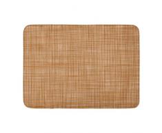 YnimioHOB Zerbini Tappeti da Bagno Tappetino per Porte per Interni/Esterni Tessuto Beige Saccheggio Sacca Imitazione Marrone Tela Juta Modello Bagno Decor Tappeto da Bagno Tappeto