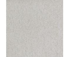 Deshome Aura - Tessuto al Metro Riciclato h 280 cm stoffa per divani, complementi darredo, tappezzeria (Grigio luce, 1 metro)