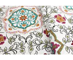 Copridivano Aida barocco viticci Orient Vintage, 230 x 250, Quilt Coperta