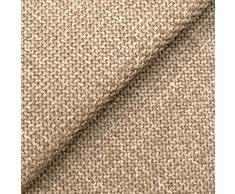 DESHOME Gaia 5 metri - Tessuto al metro per tappezzeria Antimacchia Idrorepellente Resistente Stoffa al metro per divano sedie cuscini arredo (Sabbia)