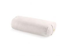 Lotuscrafts Bolster Yoga Rettangolare per Yin Yoga - Ripieno di Kapok - Rivestimento in Cotone Lavabile - Cuscino Yoga Bolster - Rullo per Yoga - Cuscino Rullo Yoga per Restorative Yoga