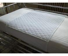 Ortotex, Traversa impermeabile per il letto, massima assorbenza, con 5 strati, ideale per lincontinenza urinaria, 70 x 135 cm