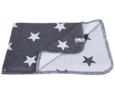 Babys Only, Coperta di maglia per bambini, Grigio (Anthrazit/Grau)
