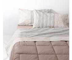 Bassetti Completo Letto Matrimoniale Flanella di Cotone 16839 42 CHARSE + tavoletta Profumo Biancheria per armadi by biancocasa