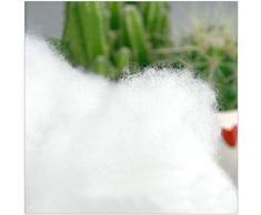 Miasuite 10 Cuscini in Fibra Di Poliestere Ortopedici 40X70X12 cm, Cuscino Anticervicale Ortopedico e Traspirante in Fibra, Guanciale Anallergico Forma Classica a Saponetta Alto 12 cm