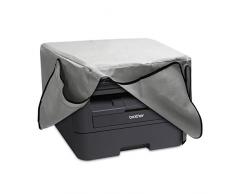 kwmobile Copertina Antipolvere Compatibile con Brother DCP-L2530DW / L2550DN / MFC-L2710DN / L2750DW - Copertura Protettiva Copertina per Stampante - Fodera in Grigio Chiaro