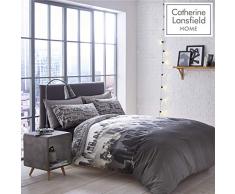 Catherine Lansfield, Set Biancheria da letto, Singolo, 135 x 200 cm